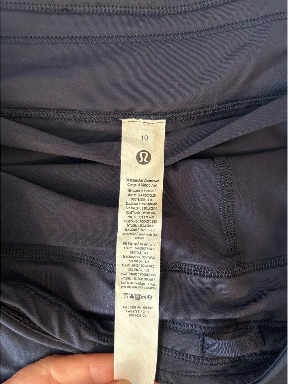 Lululemon Athletic Skort with Built-in Shorts Size 10 - Picture 2 of 8